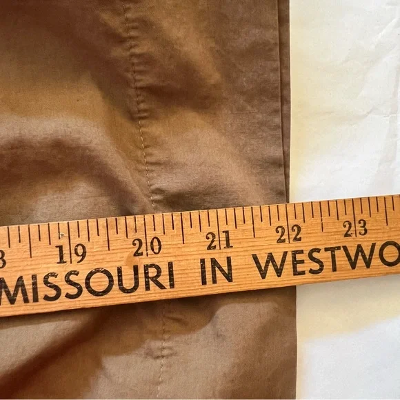 United Colors Of Benetton 100% Cotton Brown Full Skirt - Picture 9 of 9